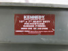 6 x 10" Kennedy Heavy Duty Plastic Garage Funnel. - 2