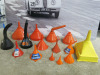 15 x Assorted Sized Funnels. - 4