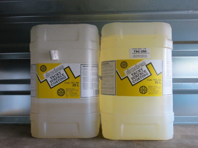 2 x 25L Containers of Starchem Tacky Surface Coating (1 x Full & 1 x Part). NOTE: BB 2023 (As Viewed).