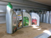 9 x Assorted 1L Sealed Oils to Include: 3 x Difflock Evolution 1 Fully Synthetic Gear Oil, 3 x Mobil Mobilube 1 SHC 75W-90 & 2 x Fuchs Titan Race SRG 75 & 1 x Castrol Differential SAF-XJ. - 2