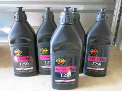 5 x Penrite 1L Transoil T250 (Full).
