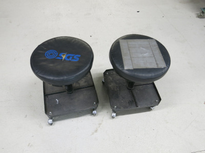 Pair of SGS Mobile Stalls.