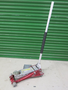 Aluminium Racing Jack, Capacity 2 Ton.