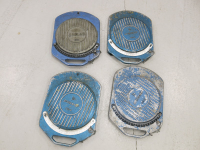 Set of 4 Dunlop Steering Turntables, Model CG/6.