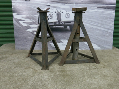 Pair of Axle Stands, Size H50cm.