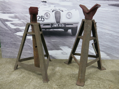 Pair of Axle Stands, Size H45cm.