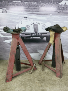 Pair of Sealey 7 Ton Axle Stands, Size H45cm.