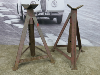 Pair of Axle Stands, Size H45cm.
