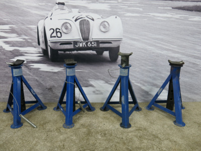 4 x Draper Expert 2 Ton Axle Stands, Size H30cm.