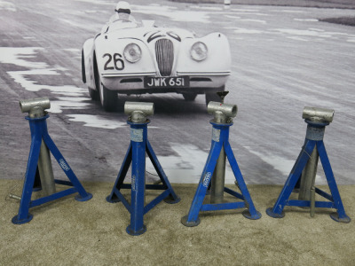 4 x Draper Expert 2 Ton Axle Stands, Size H30cm.