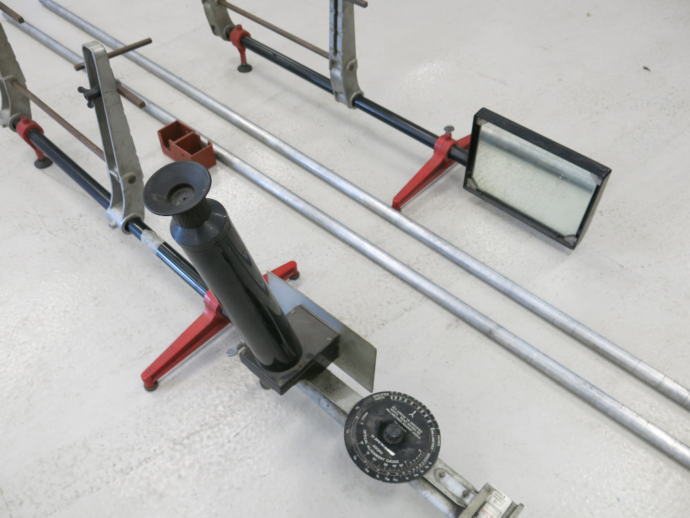 Dunlop Optical Alignment Wheel Tracking Gauge Model AGO/40.