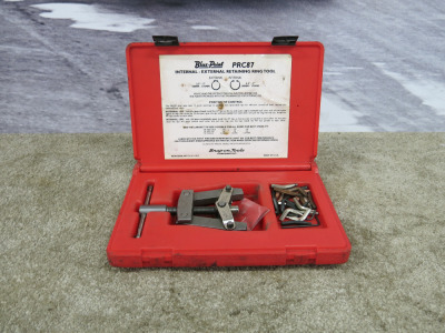 Blue-Point Internal/External Retaining Ring Tool, Model PRC87. Comes in Carry Case.