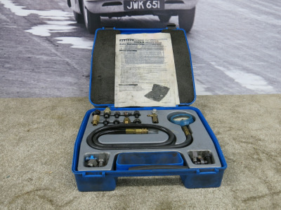 Sealey Professional Tools Fuel Injection Pressure Test Kit, Model VSE 212.V2. Comes in Carry Case.