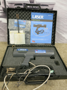 Laser Heat inductor, Model 5834, S/N 11379. Comes in Carry Case with Instruction Manual.