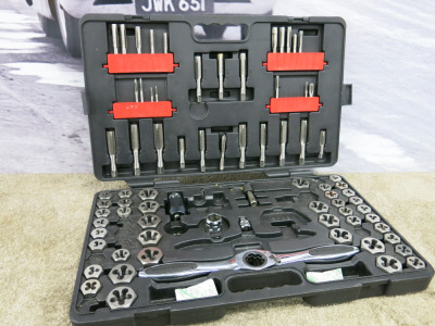 GearWrench 8200 Tap & Die Set. NOTE: appears incomplete.