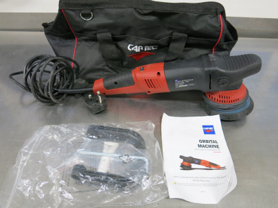 Cartec 900w Dual Action Polisher. Comes with Carry Case.
