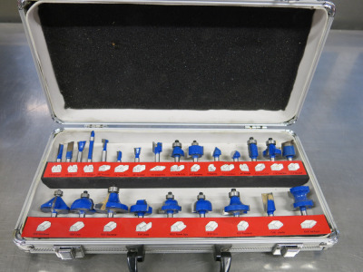 24 Piece Router Set in Carry Case.