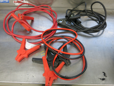 2 x Sets of Jump Leads (4m & 2m).