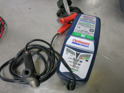 Optimate Lithium Diagnostic Charger + Tester Microprocessor LiFeP04.