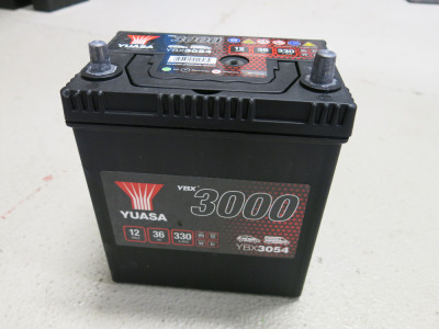 Yuasa 3000, HYBX 3054, 12v, 36ah Battery.