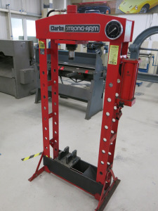Clarke Strong Arm Hydraulic Press, Model CSA20F, Capacity 20 Ton.