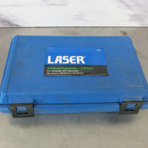 Laser 3 Piece Exhaust Expander Kit , Model 4861.For Exhausts with Diameters 30mm-87mm. Comes in Carry Case.