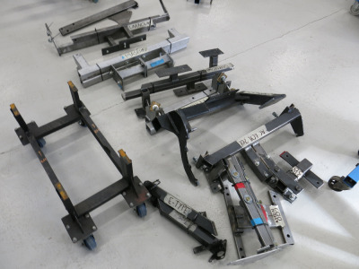 Assorted Classic Car Jig Attachments for Ferrari, Aston Martin, Maserati Etc.