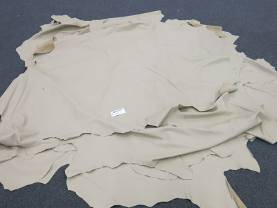 5 x Tan Soft Leather Full Hides.