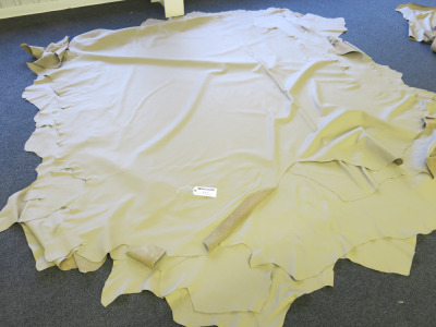 5 x Tan Soft Leather Full Hides.