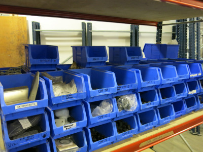 86 x Bins of Assorted Classic Car, Mainly Jaguar Small Parts & Consumables (As Viewed & Inspected).