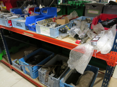 Approx 20 x Bins & Crates of Assorted Classic Car Parts & Consumables (As Viewed & Inspected).