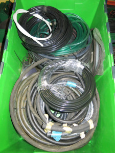 Crate of Assorted Rubber Hosing (As Viewed & Inspected).