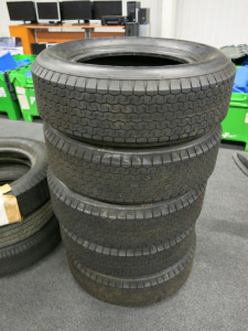 Set 5 New Dunlop Racing CR65 MKII Tyres. (Classic Car).