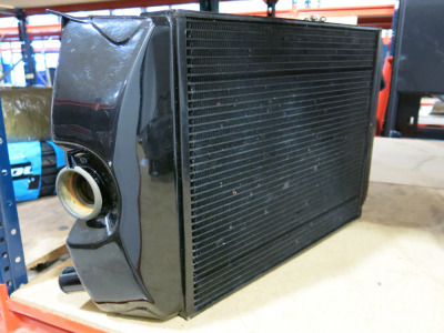 Jaguar XK140 Reconditioned Radiator with Fan.