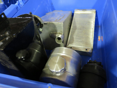 5 x Aluminium Header Tanks for Racing Cars.