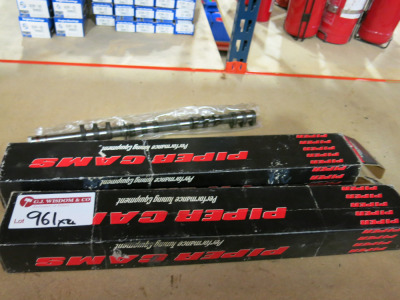 4 x Yamaha RSTV8 JC01 Steel Billet Cam (Long Exhaust/Short Exhaust/Long Inlet/Short Inlet).