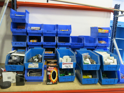 38 x Bins of Assorted Points, Plugs, Rotor Arms Etc (As Viewed & Inspected).