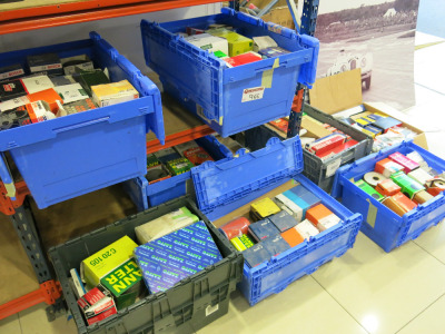 8 x Crates of Assorted Oil & Air Filters (As Viewed & Inspected).