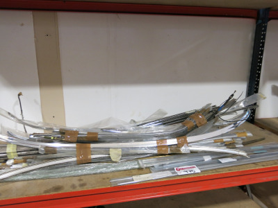 Large Quantity of Assorted Chrome Window/Body Trim.