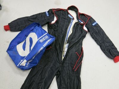 Sparco All in One Race Suit, Model R506 EN340, 2005. Size 58.