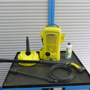 Karcher K2 Universal Edition Home Pressure Washer with 2 x Spray Lances & Patio Cleaner.