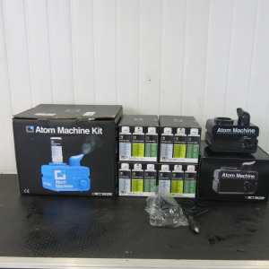 Errecom Atom Machine Kit to Include: 1 x Atom Machine The Ultrasonic Nebuliser & 45 x 120ml Bottles of Atom Ultra Lemon.