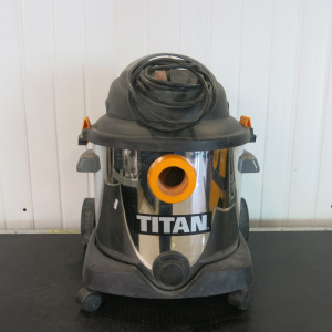 Titan Wet & Dry Vacuum Cleaner, Model TTB430VAC. NOTE: requires hose.