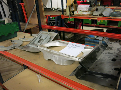 Aston Martin Car Parts to Include: Assorted Panels, Spares (As Viewed & Inspected).