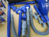 4 x Electrical Items to Include: 2 x 12v Chargers, 1 x Tyre Inflator & 1 x Mini Vacuum with Attachments & 4 x Cans of Clear Road Marking Primer. (Tower Building). - 10