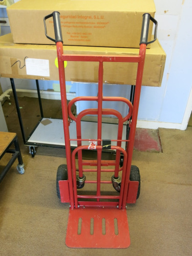 Sack Barrow with Pneumatic Tyres. (Tower Building).