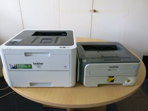2 x Brother Printers to Include: Brother HL-L3230 CDW Colour Laser Printer & Brother HL2150N. Tower Building).