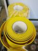 18 x Rolls of 4" Wide Yellow Coloured PVC Heat Shrink Edging. (Tower Building). - 3