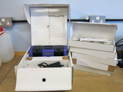 Speedy Breedy Microbiaial Contamination Testing Machine with 5 Boxes of Culture Vessels.