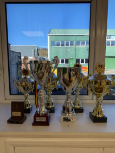 7 x Assorted Trophies Including: Motor Racing Legends, Spa Six Hours, Oldtimers 2013.